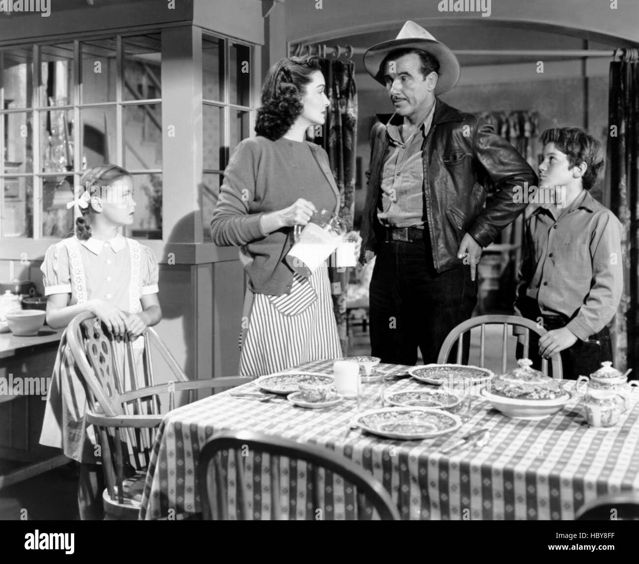 KING OF THE WILD HORSES, from left, Patti Brady, Gail Patrick, Preston