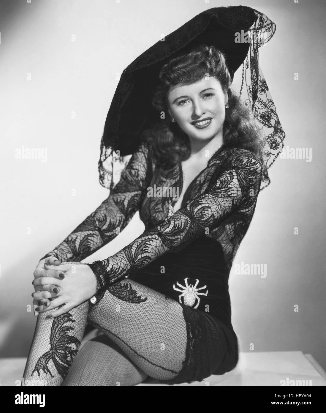 LADY OF BURLESQUE, Barbara Stanwyck, 1943 Stock Photo