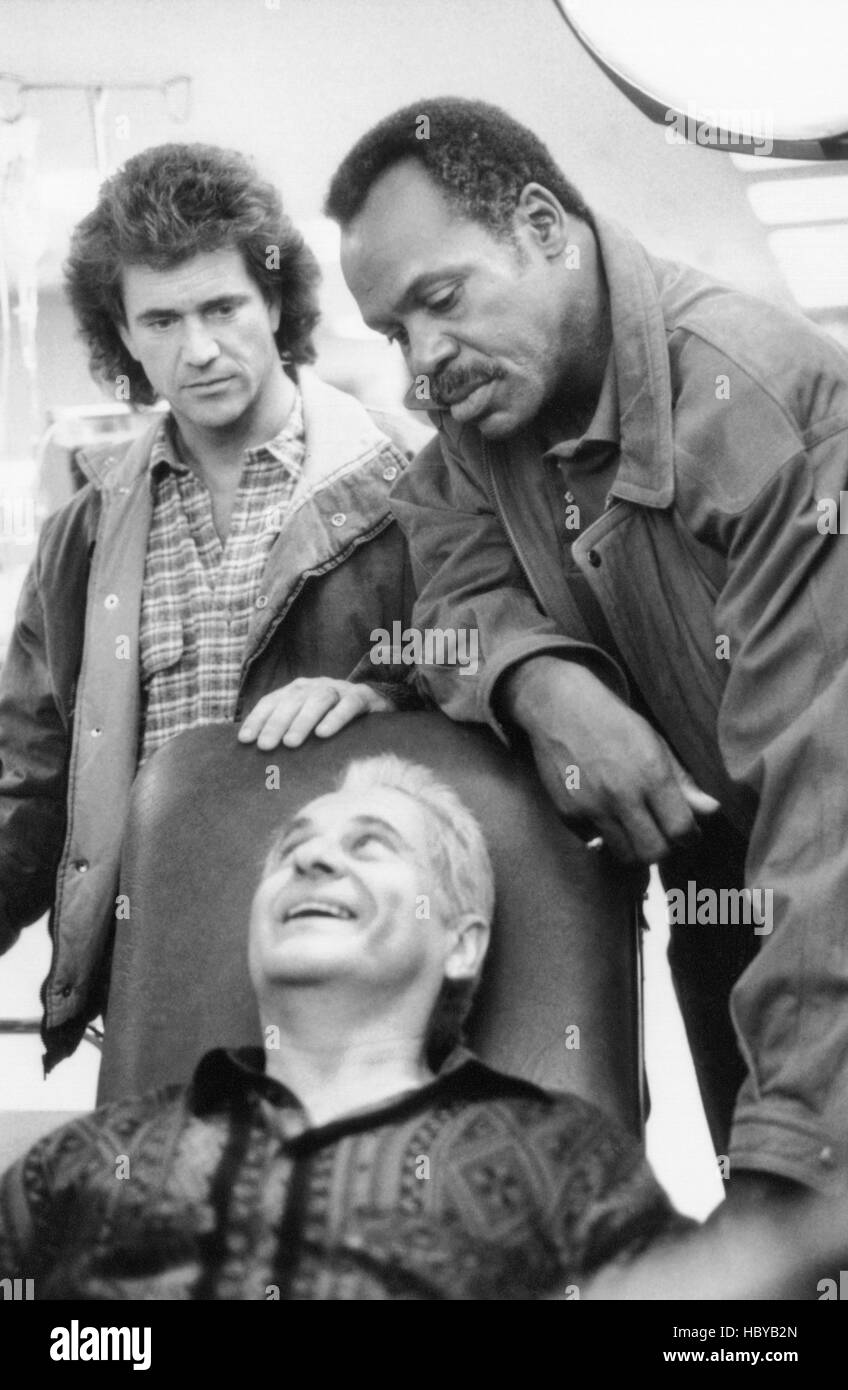 LETHAL WEAPON 3, from left, Mel Gibson, Joe Pesci, Danny Glover, 1992