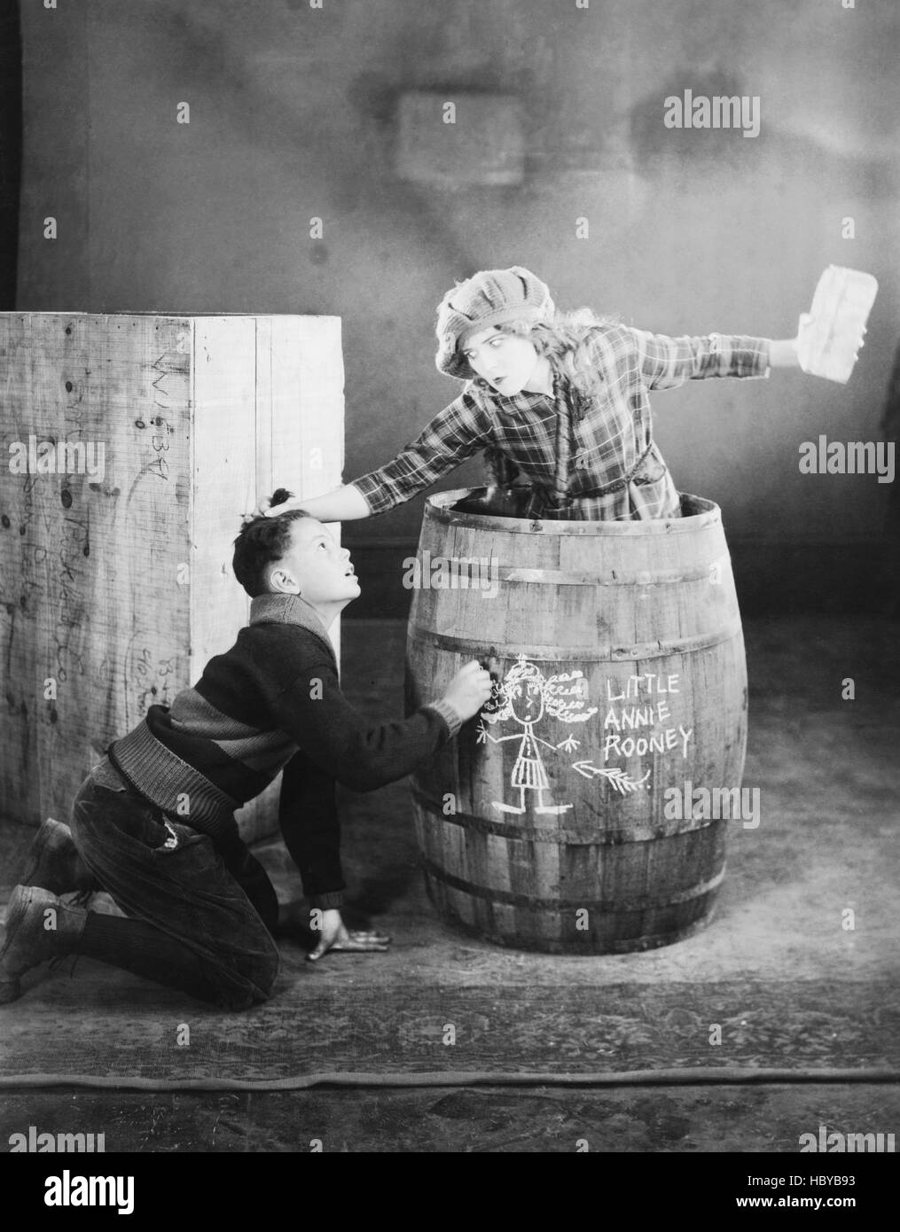 LITTLE ANNIE ROONEY, Mary Pickford (right), 1925 Stock Photo Alamy