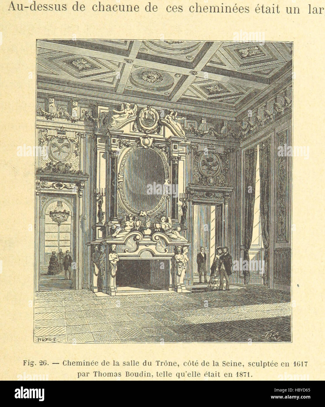 Image taken from page 145 of 'L'Hôtel de Ville de Paris et la Grève à travers les âges. D'après E. Fournier' Image taken from page 145 of 'L'Hôtel de Ville de Stock Photo