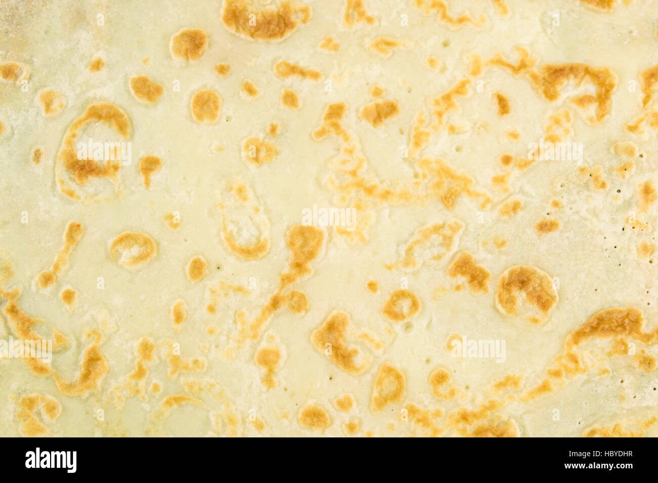 close up of a delicious homemade crepe Stock Photo
