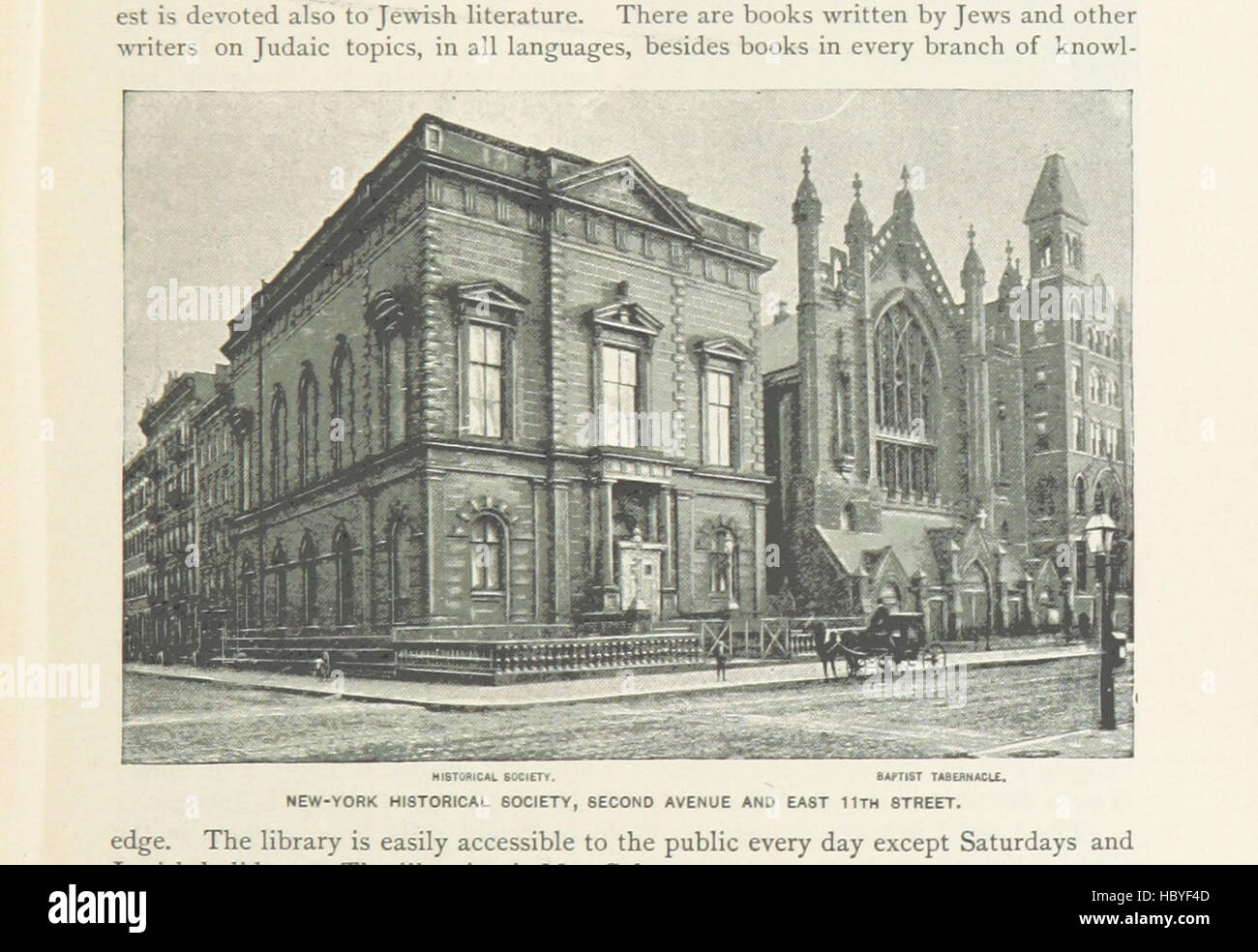 King's Handbook of New York City. An outline history and description of the American metropolis. With ... illustrations, etc. (Second edition.) Image taken from page 337 of 'King's Handbook of New Stock Photo