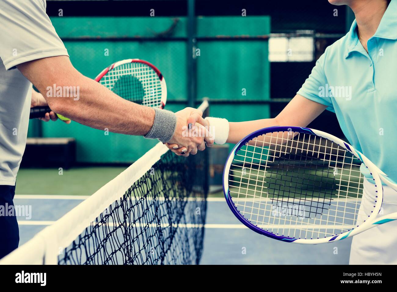 Tennis Training Coaching Exercise Athlete Active Concept Stock Photo