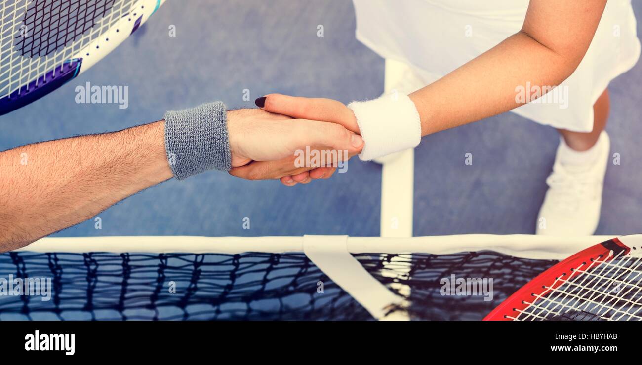 Tennis Training Coaching Exercise Athlete Active Concept Stock Photo