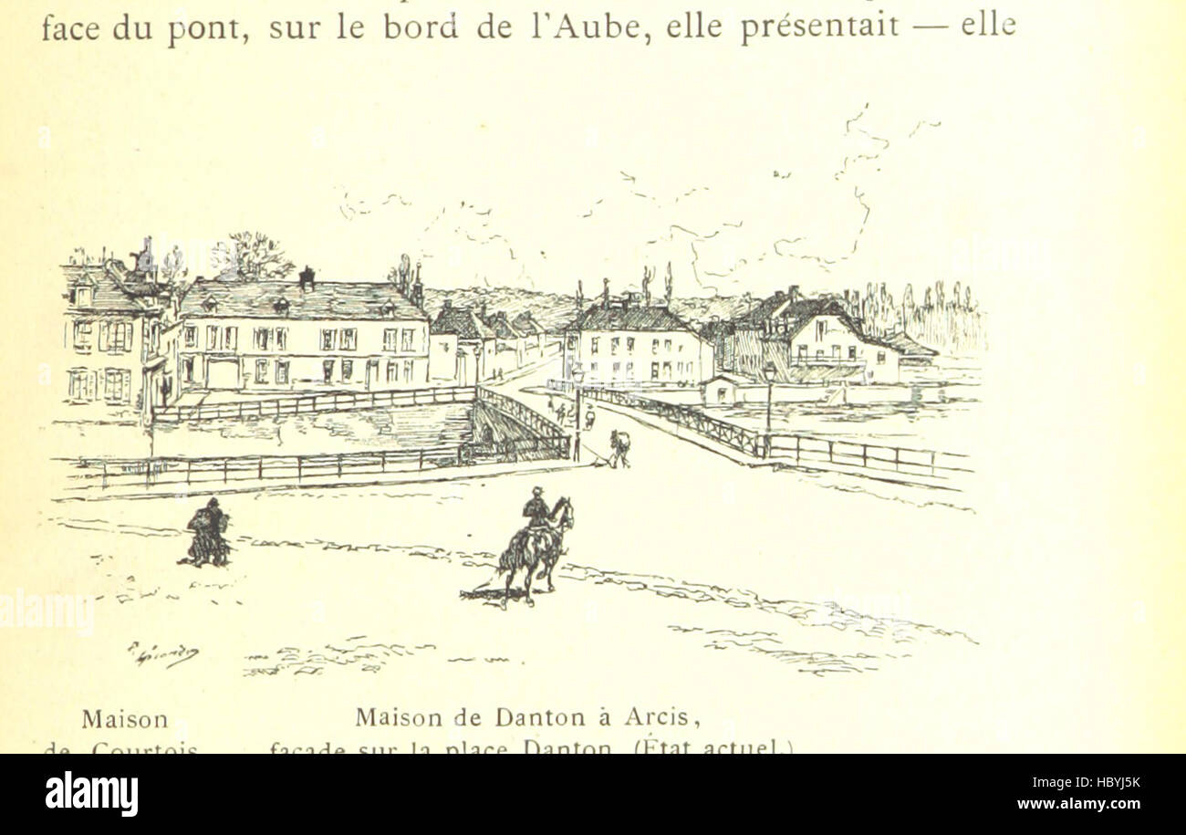 Image taken from page 299 of 'Paris révolutionnaire. Ouvrage illustré de 60 dessins et plans inédits d'après des documents originaux' Image taken from page 299 of 'Paris révolutionnaire Ouvrage illustré Stock Photo