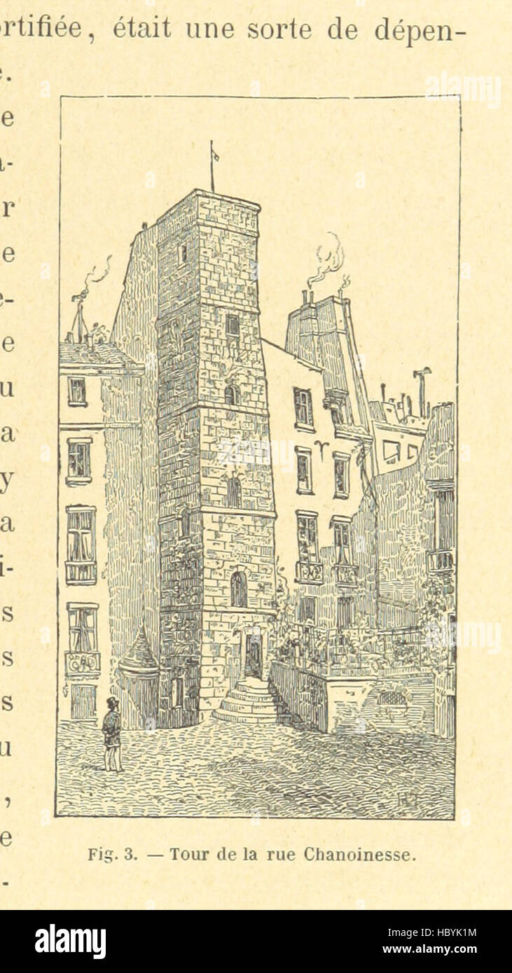 Image taken from page 19 of 'L'Hôtel de Ville de Paris et la Grève à travers les âges. D'après E. Fournier' Image taken from page 19 of 'L'Hôtel de Ville de Stock Photo