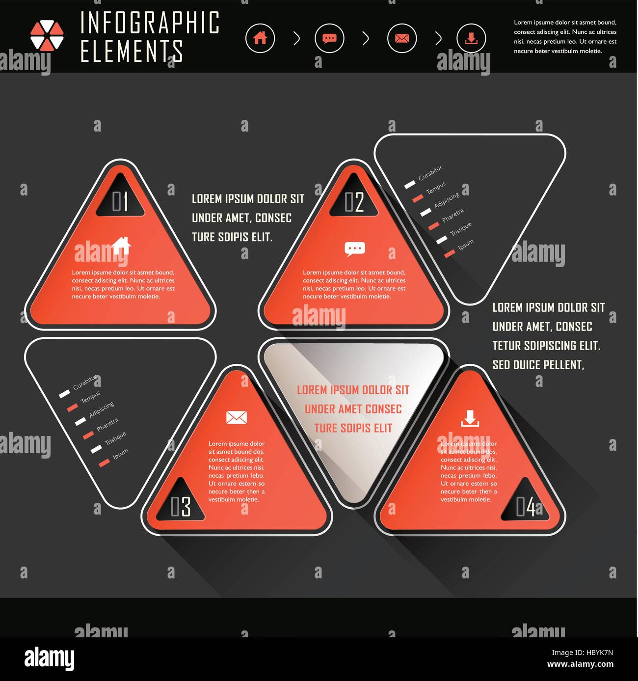modern vector abstract chart infographic elements Stock Vector Image ...