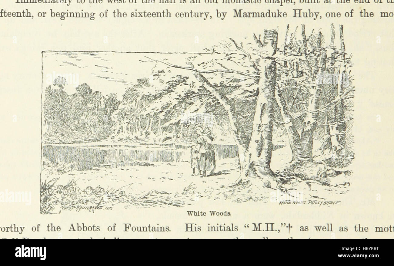 Image taken from page 180 of 'From Edenvale to the Plains of York: or, A thousand miles in the valleys of the Nidd and Yore, etc. [With illustrations, including a portrait.]' Image taken from page 180 of 'From Edenvale to the Stock Photo
