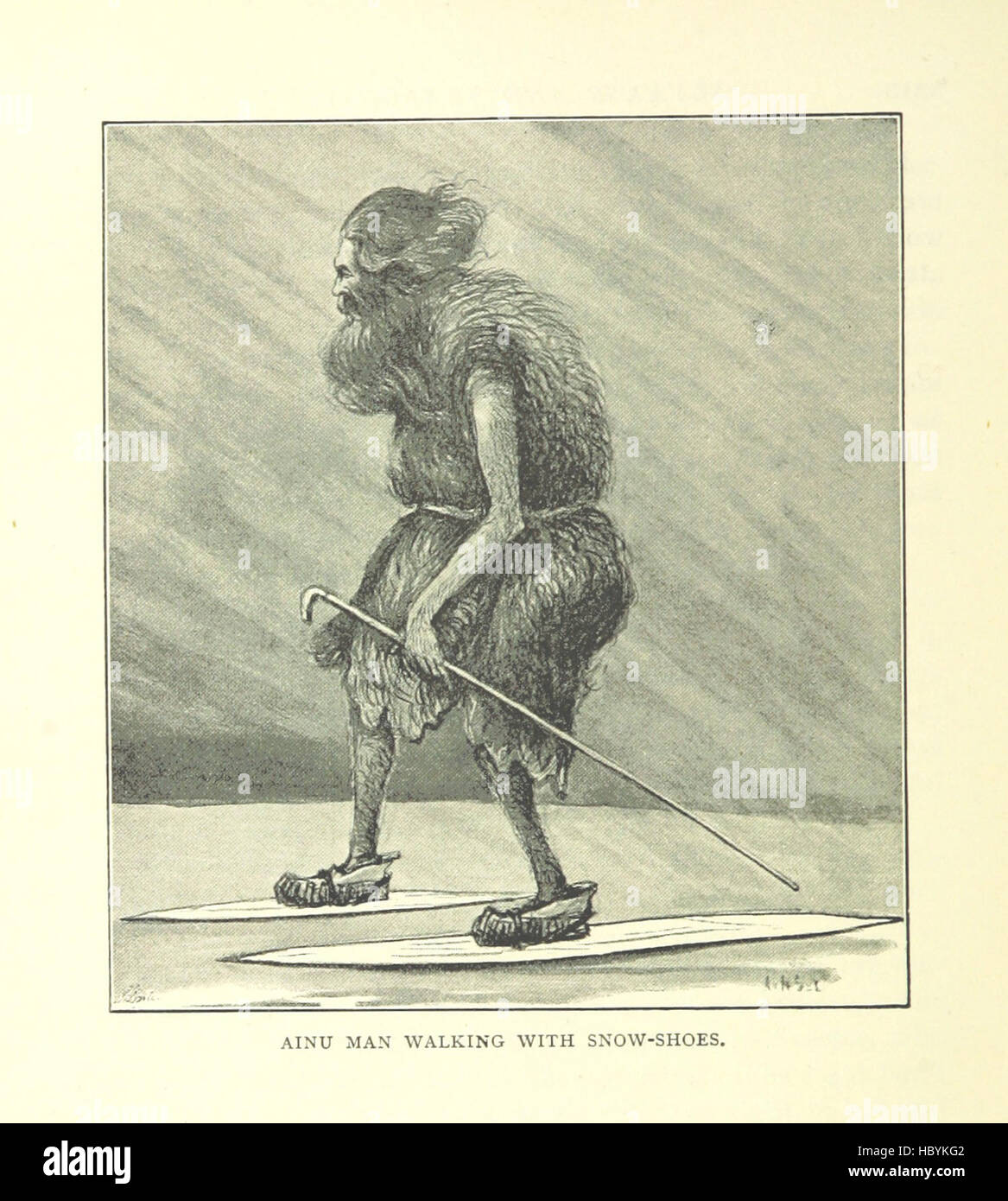 Image taken from page 260 of 'Alone with the Hairy Ainu, or, 3,800 miles on a pack saddle in Yezo and a cruise to the Kurile Islands ... With map, etc' Image taken from page 260 of 'Alone with the Hairy Stock Photo