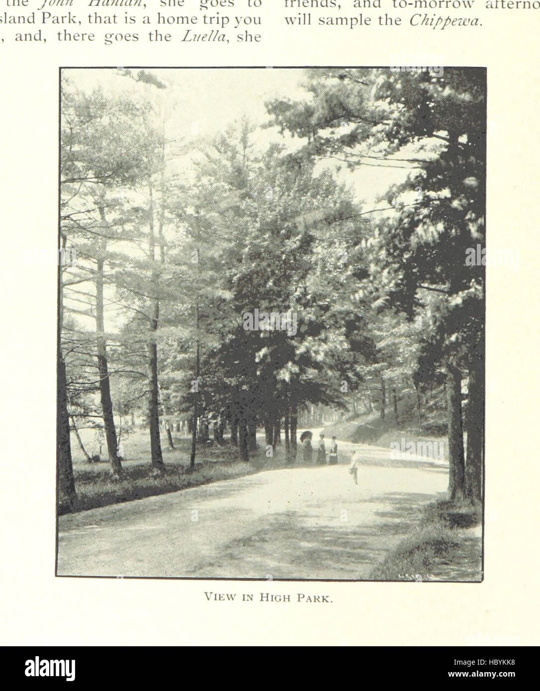 Image taken from page 48 of 'Wheel Outings in Canada and C. W. A. Guide. Published under the auspices of the Touring Section of the Canadian Wheelmen's Association. Edited by P. E. Doolittle' Image taken from page 48 of 'Wheel Outings in Canada Stock Photo