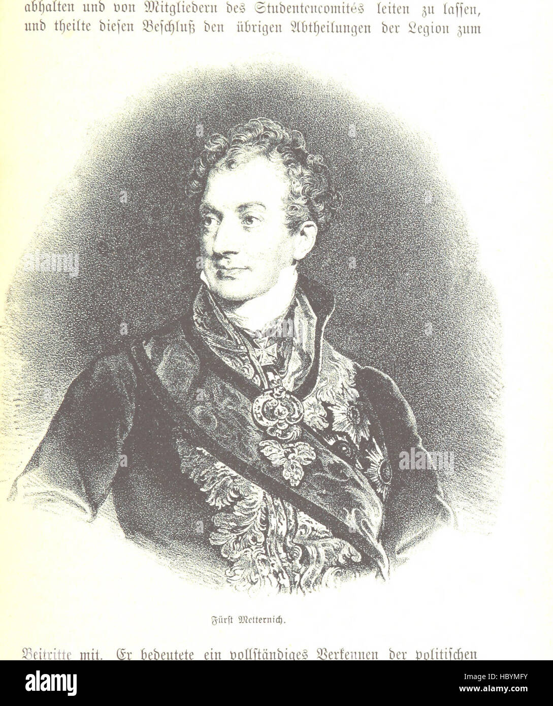 Image taken from page 453 of 'Geschichte der Wiener Revolution im Jahre 1848' Image taken from page 453 of 'Geschichte der Wiener Revolution Stock Photo