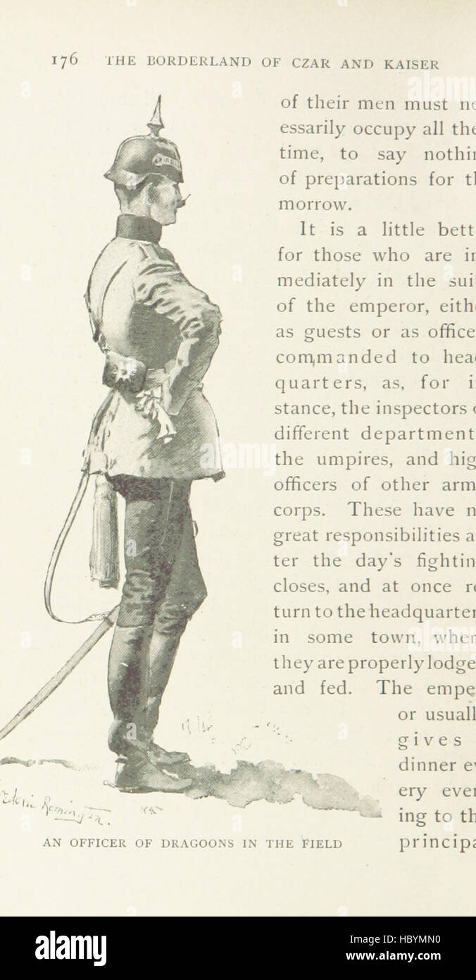 Image taken from page 190 of 'The Borderland of Czar and Kaiser. Notes from both sides of the Russian frontier, etc' Image taken from page 190 of 'The Borderland of Czar Stock Photo