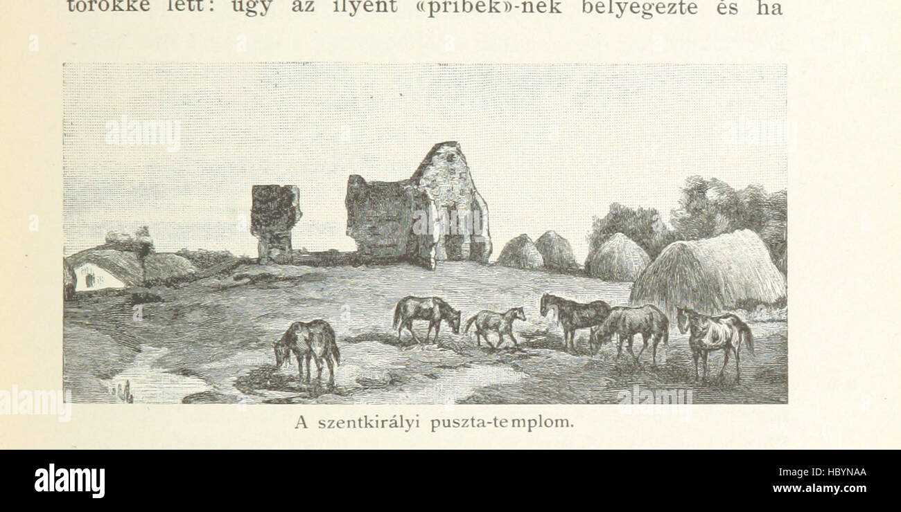 Image taken from page 555 of 'Magyarország története, etc' Image taken from page 555 of 'Magyarország története, etc' Stock Photo