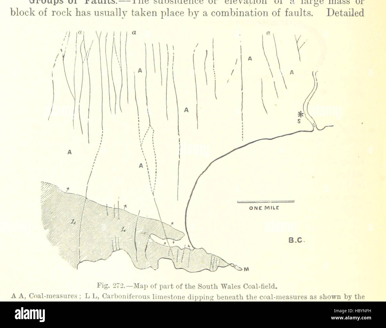 Image taken from page 578 of 'Text-book of Geology ... Third edition, revised and enlarged' Image taken from page 578 of 'Text-book of Geology Stock Photo