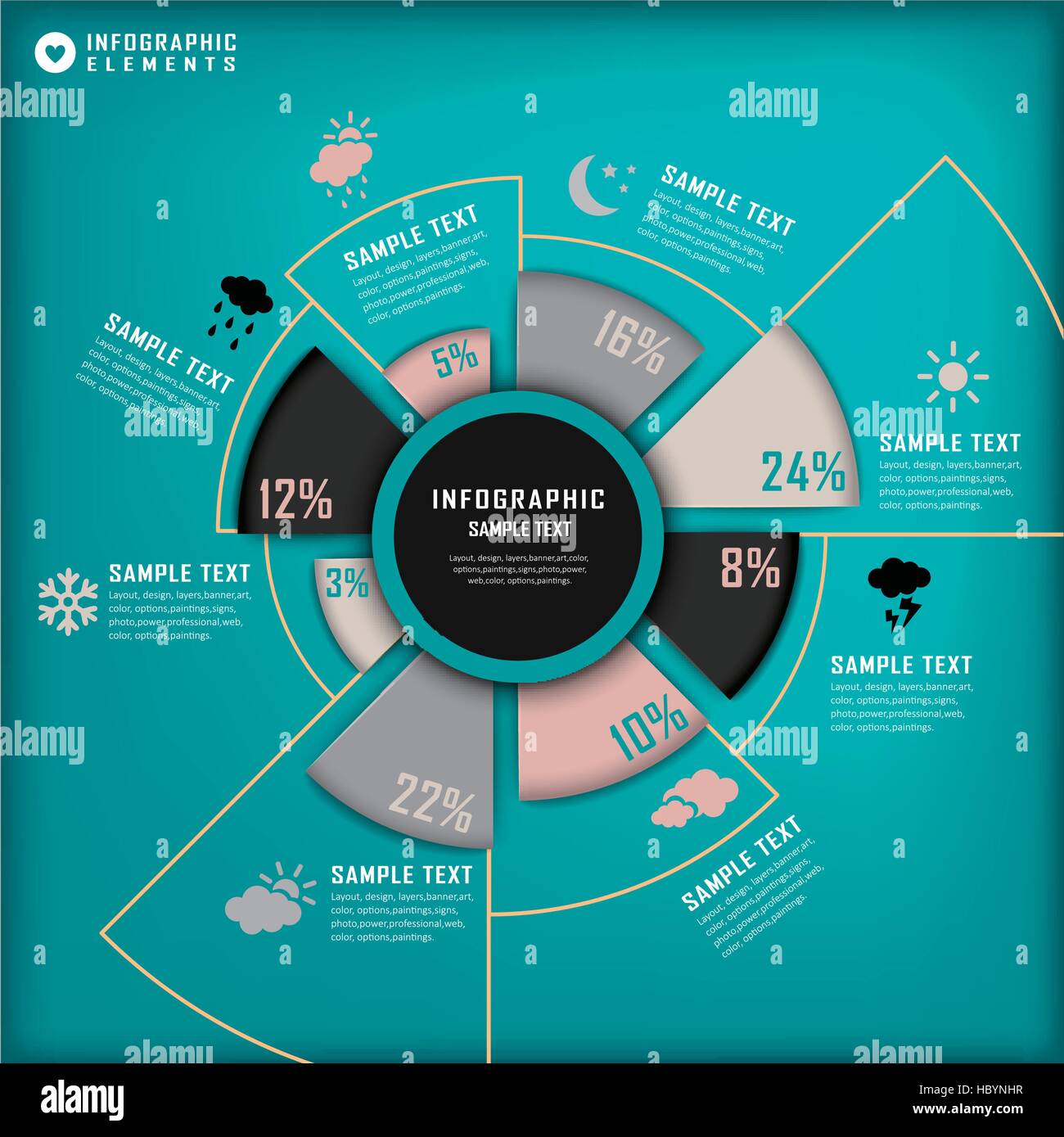 Pie Chart Infographic