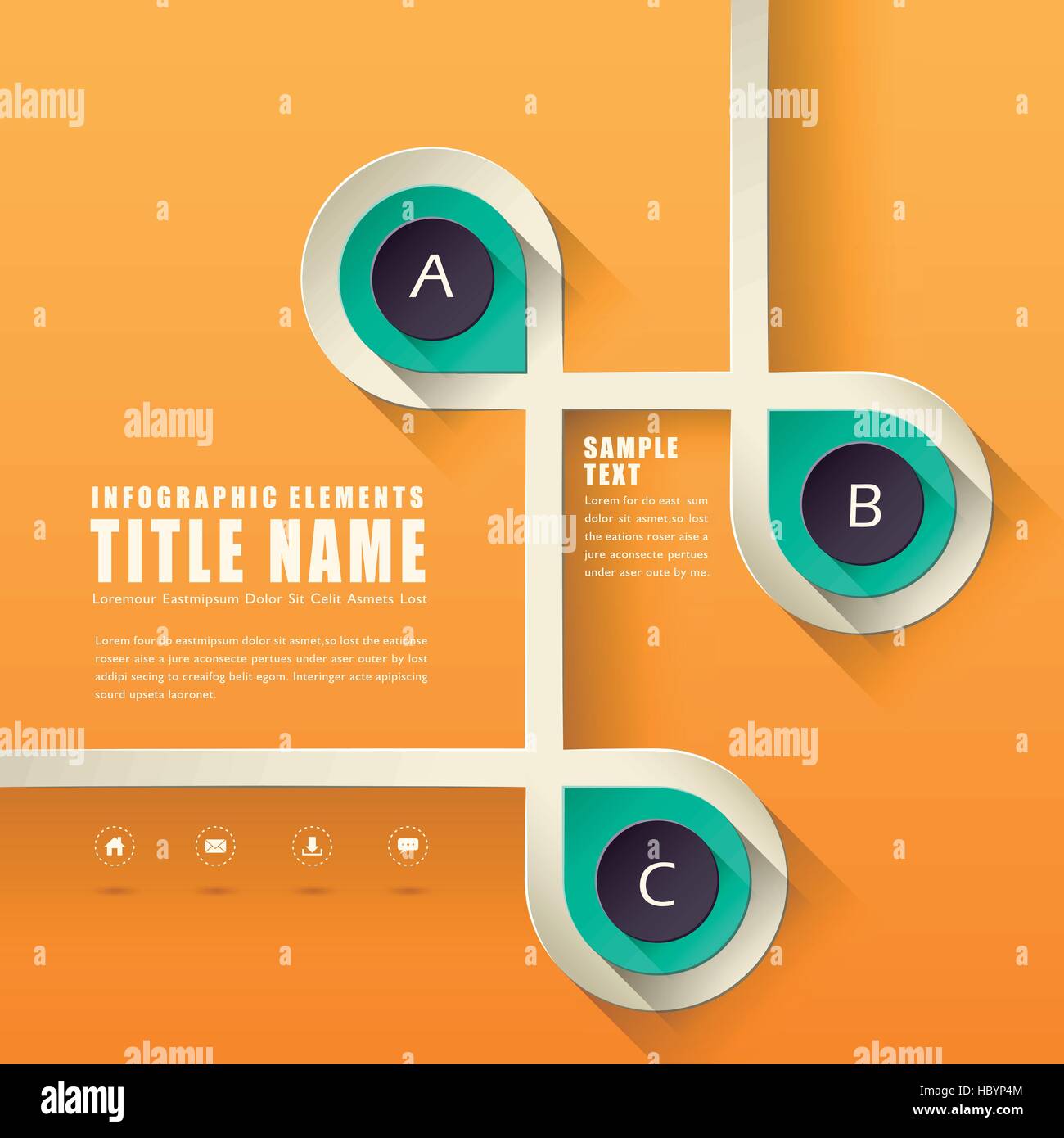 modern vector abstract infographic elements design Stock Vector Image ...