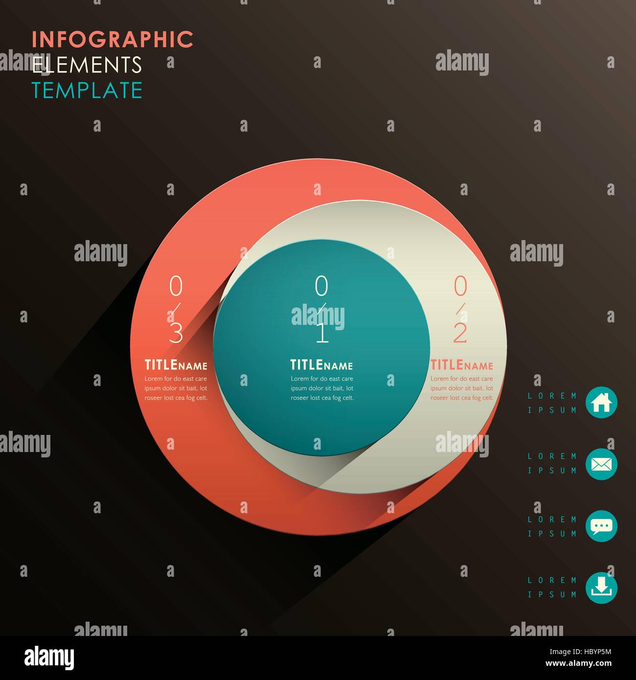 vector abstract 3d paper infographic elements Stock Vector Image & Art ...