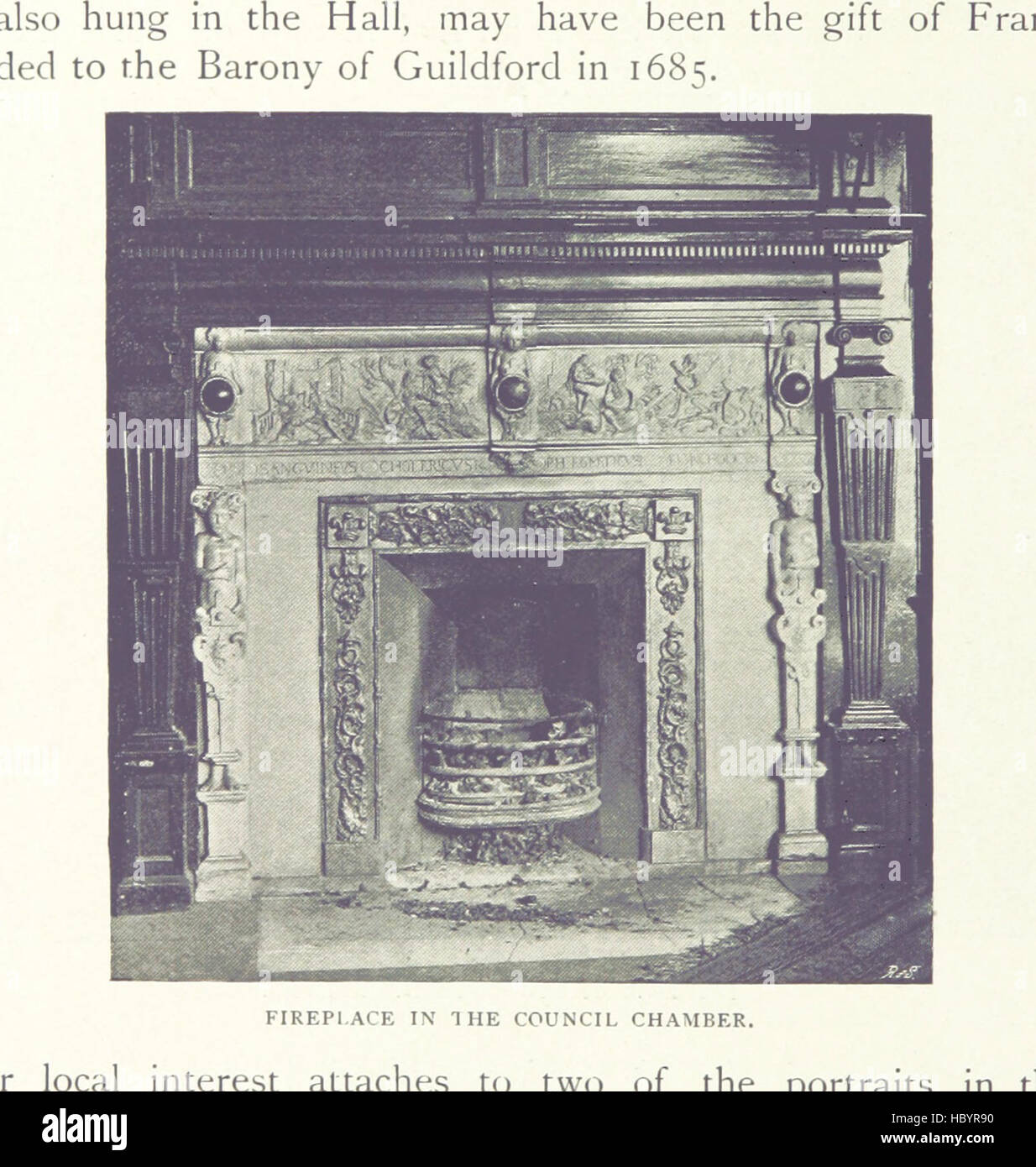 Image taken from page 48 of 'In and around Guildford, old and new, etc' Image taken from page 48 of 'In and around Guildford, Stock Photo