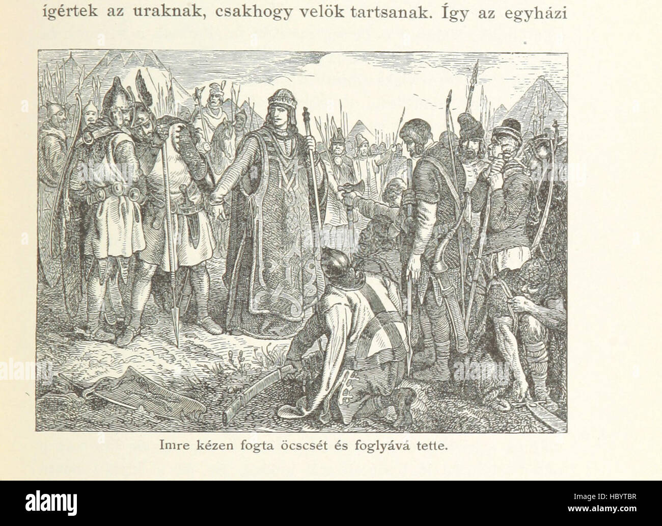 Image taken from page 107 of 'Magyarország története, etc' Image taken from page 107 of 'Magyarország története, etc' Stock Photo