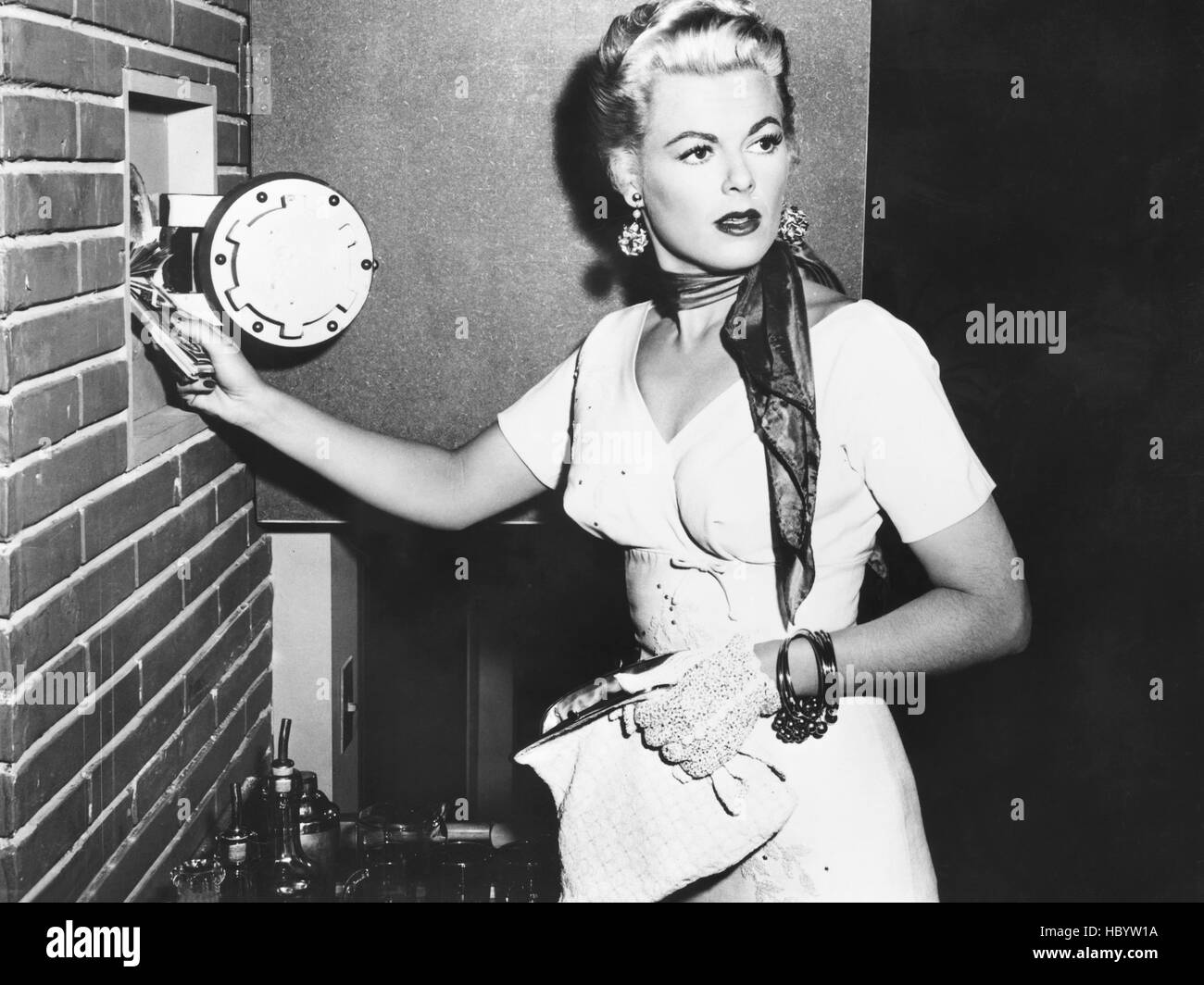 THE HOUSTON STORY, Barbara Hale, 1956 Stock Photo - Alamy