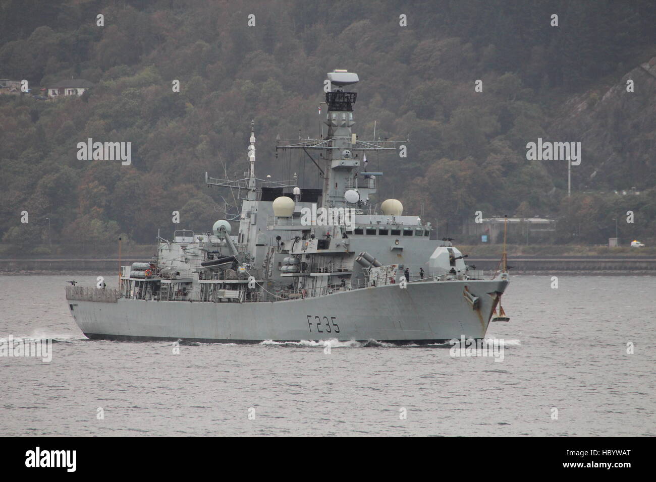Hms Monmouth F235 A Type 23 Or Duke Class Frigate Of The Royal