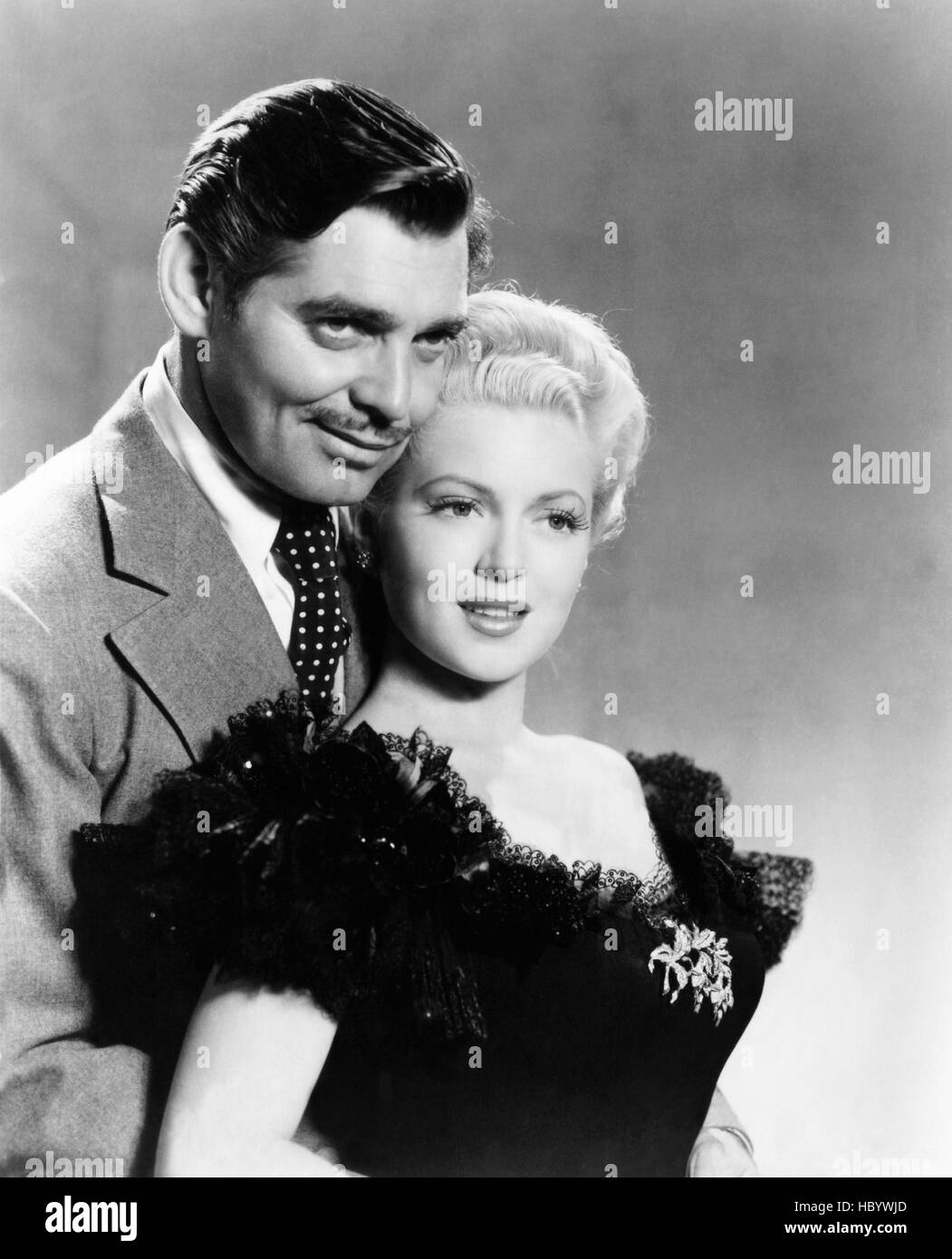 HONKY TONK, from left: Clark Gable, Lana Turner, 1941 Stock Photo - Alamy