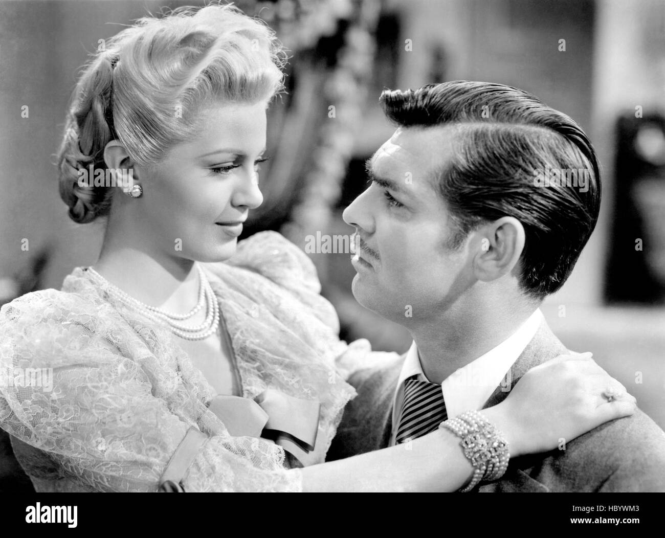 HONKY TONK, from left, Lana Turner, Clark Gable, 1941 Stock Photo - Alamy