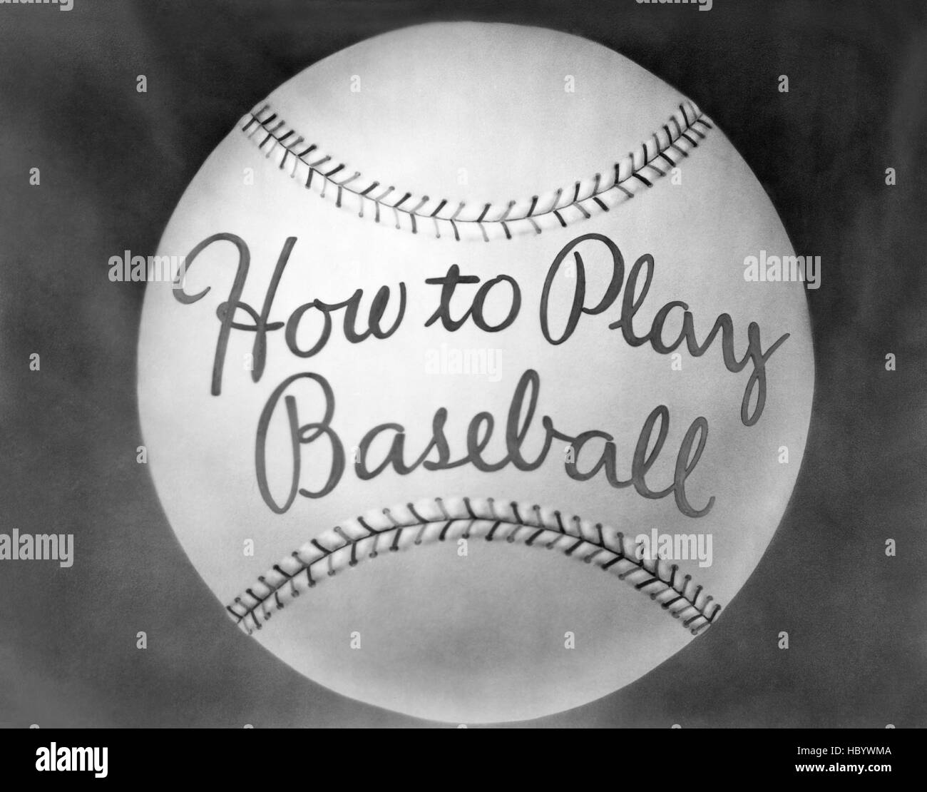 HOW TO PLAY BASEBALL, 1942 Stock Photo Alamy