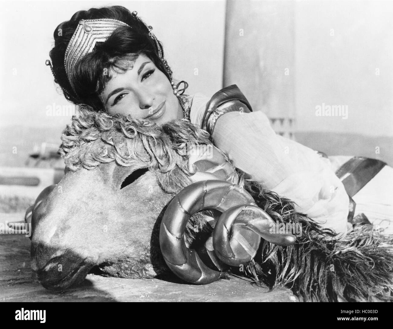 jason-and-the-argonauts-nancy-kovack-with-golden-fleece-1963-stock