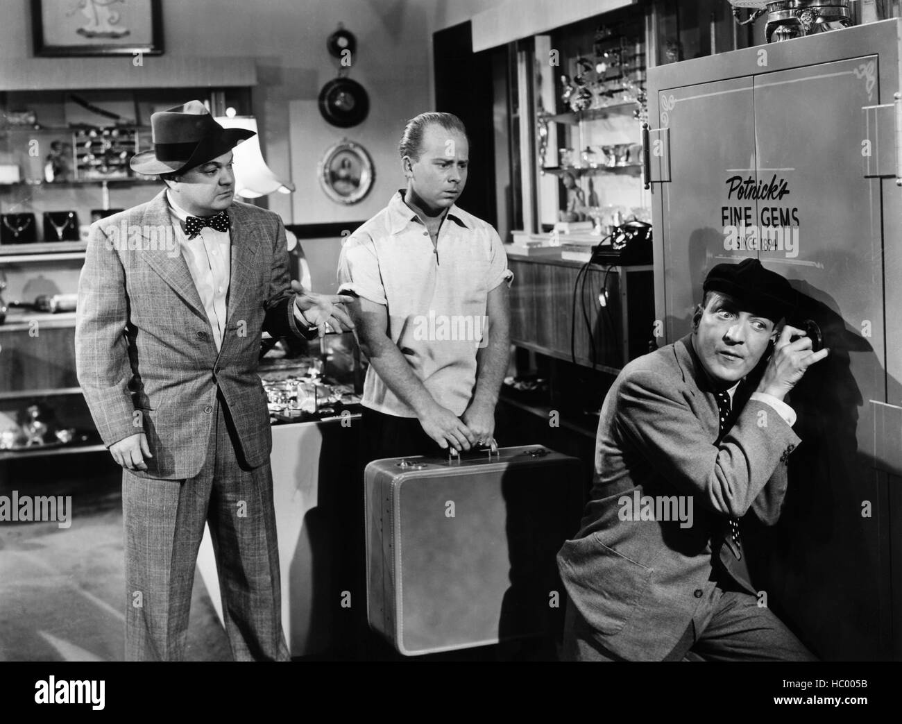 JAIL BUSTERS, from left, Leo Gorcey, Benny Bartlett, Huntz Hall, 1955