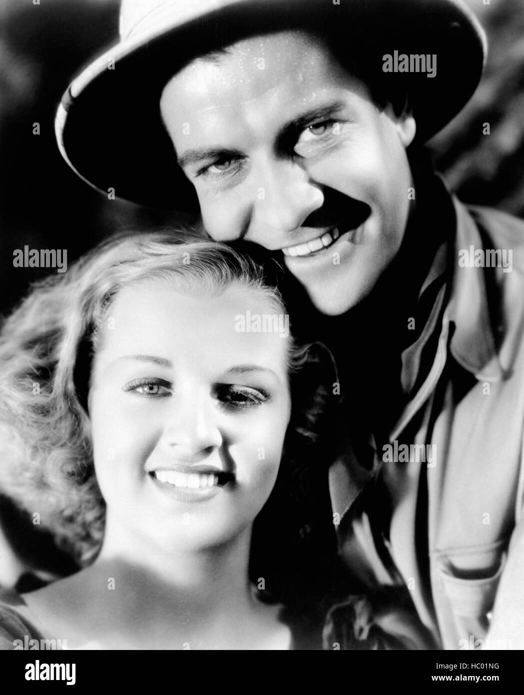 JUNGLE JIM, from left, Betty Jane Rhodes, Grant Withers, 1937 Stock ...