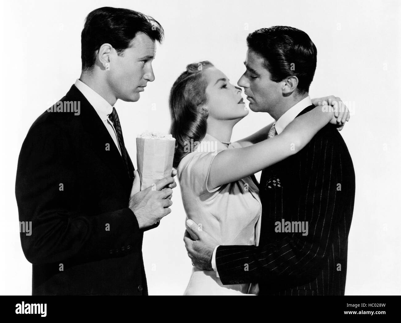 JUST THIS ONCE, from left Richard Anderson, Leigh, Peter Lawford