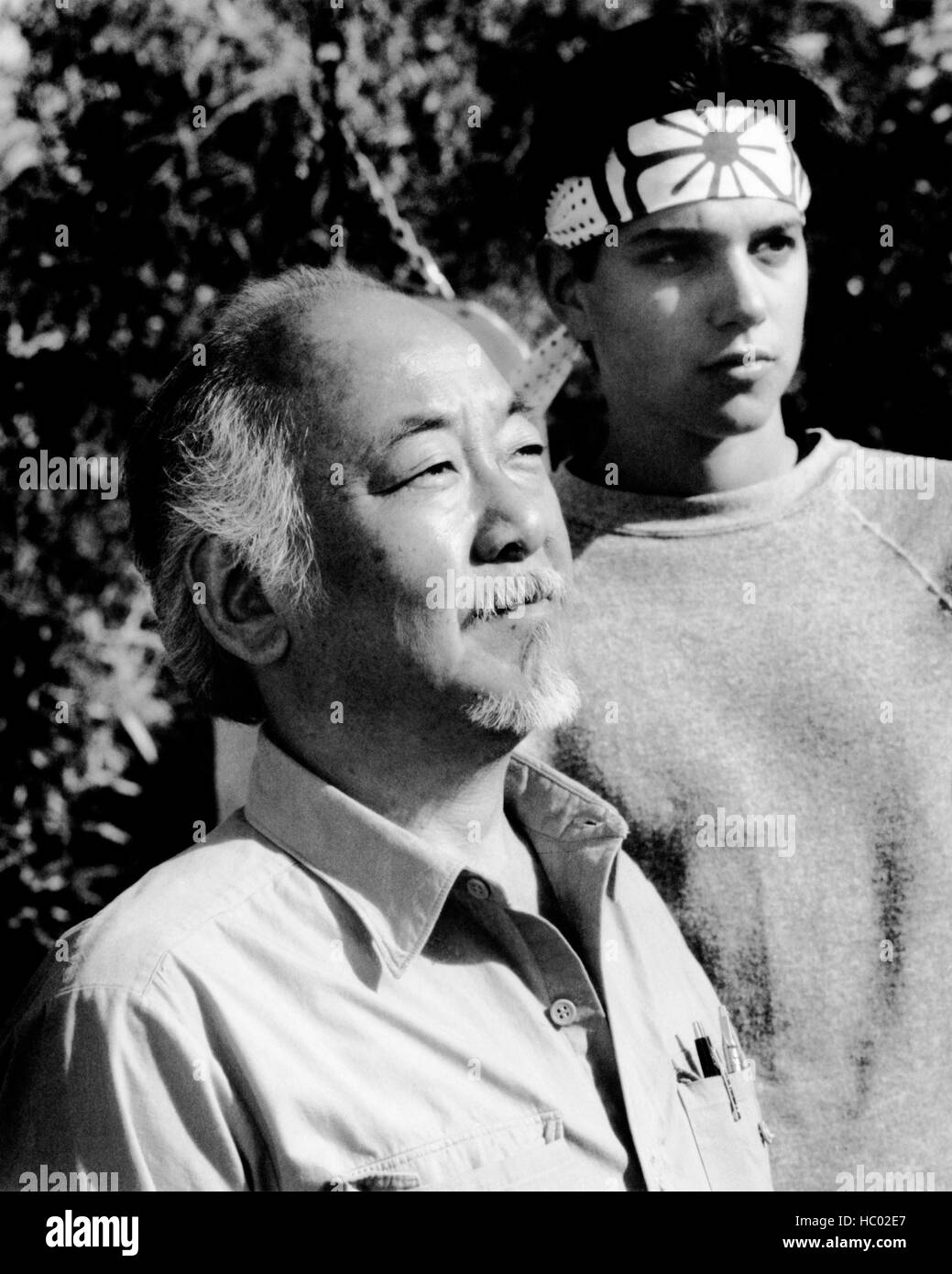 THE KARATE KID, PART III, from left, Pat Morita, Ralph Macchio, 1989
