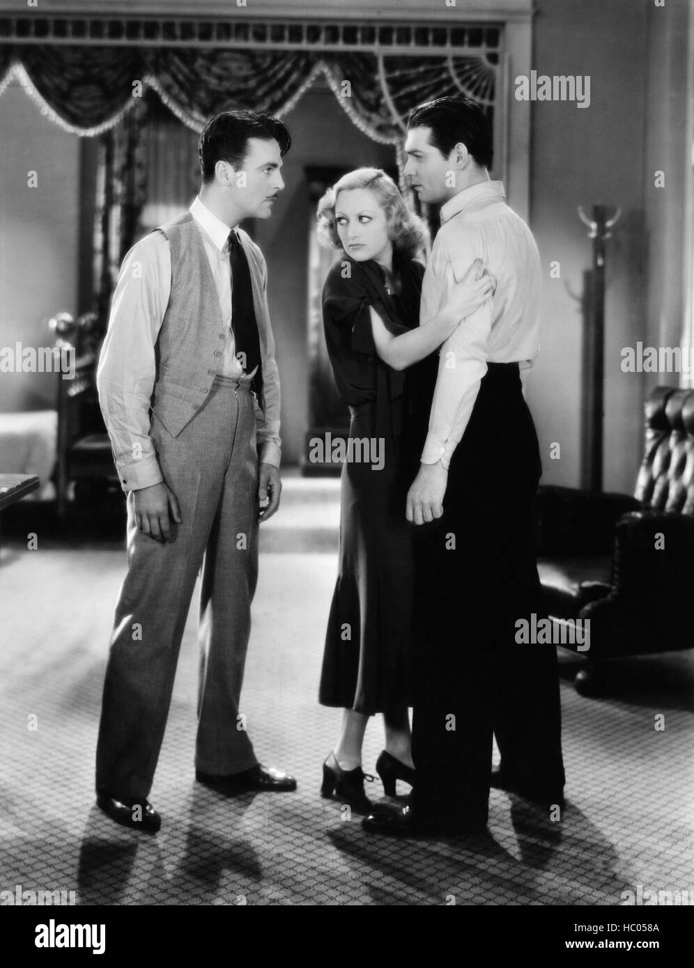 LAUGHING SINNERS, Neil Hamilton, Joan Crawford, Clark Gable, 1931 Stock