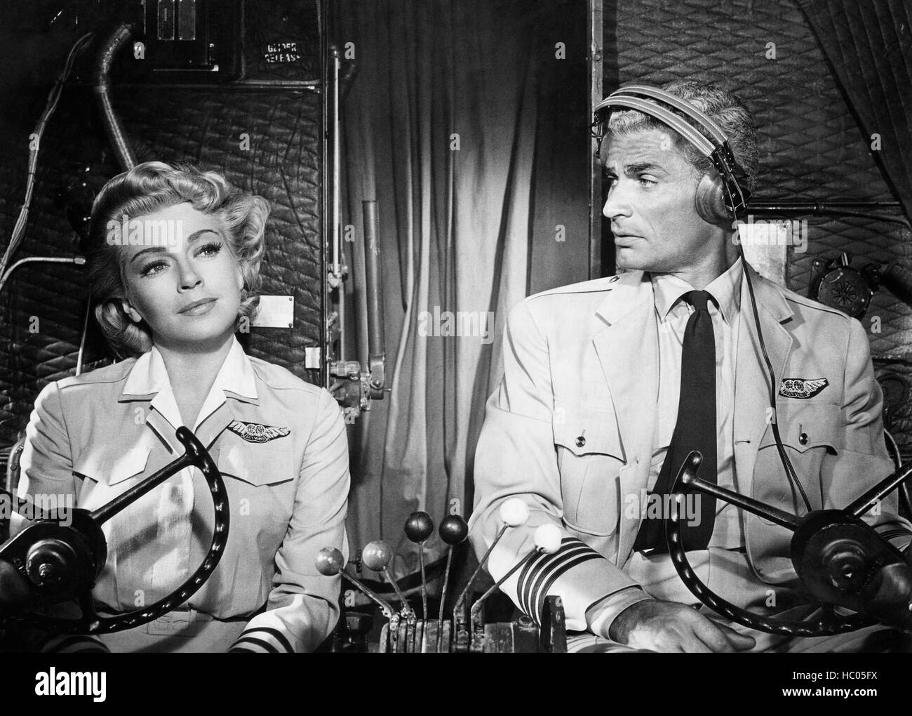 THE LADY TAKES A FLYER, Lana Turner, Jeff Chandler, 1958 Stock Photo ...