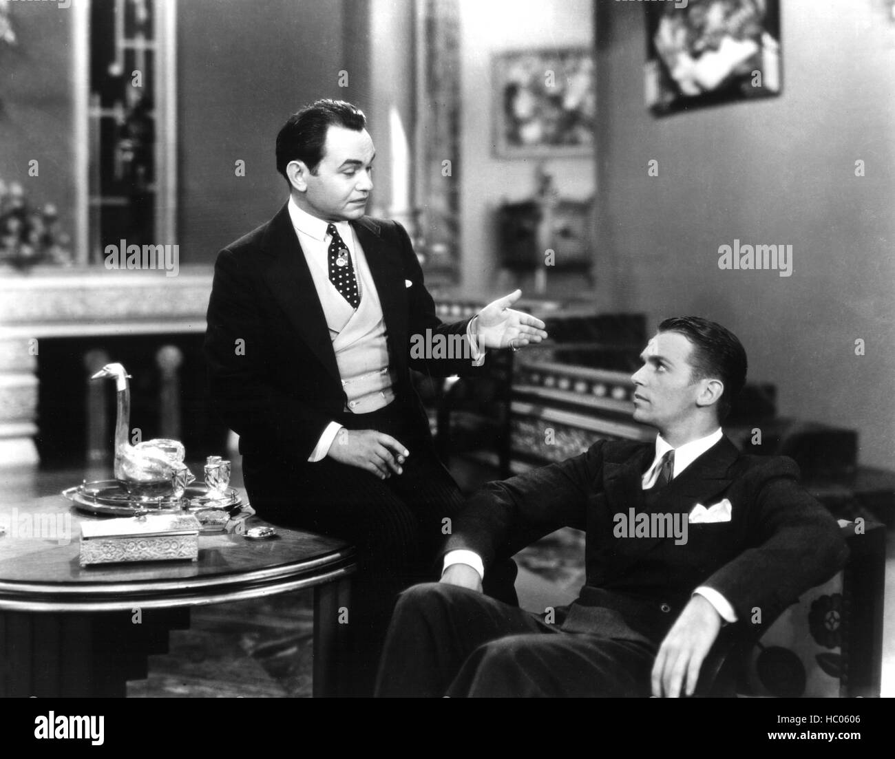 LITTLE CAESAR, Edward G. Robinson, Douglas Fairbanks, Jr., 1931 Stock