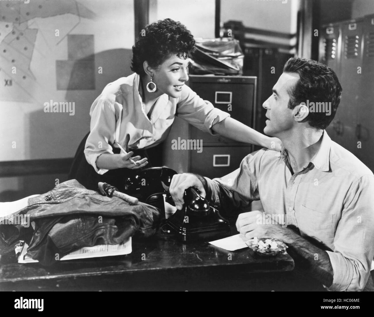 A LIFE IN THE BALANCE, from left: Anne Bancroft, Ricardo Montalban ...