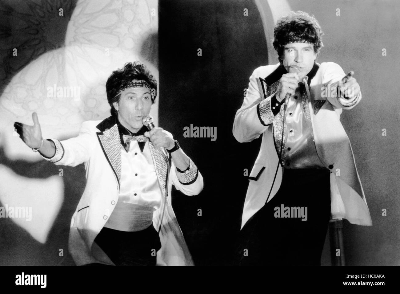 ISHTAR, from left, Dustin Hoffman, Warren Beatty, 1987, ©Columbia Pictures/courtesy Everett