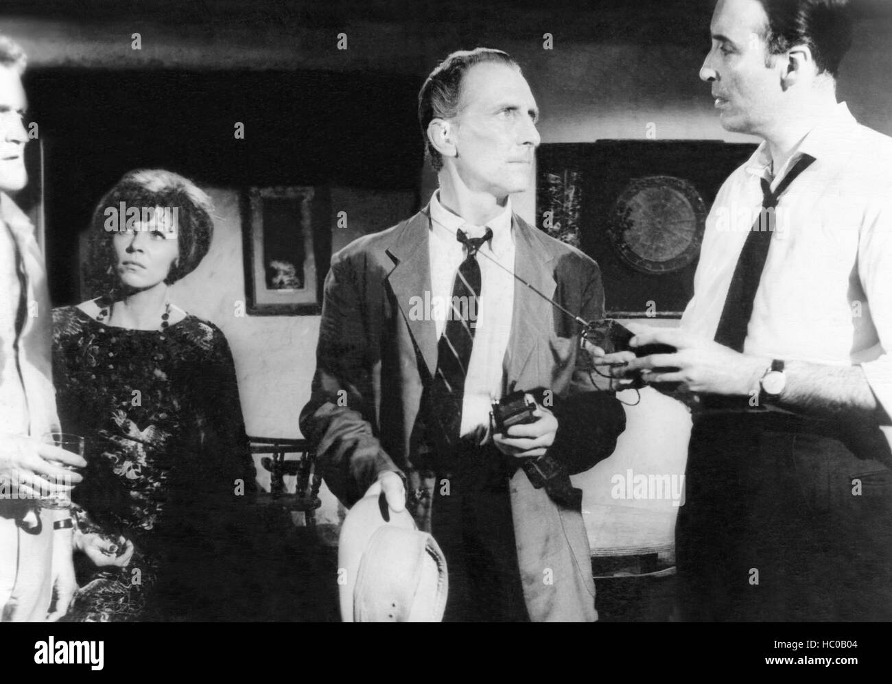 ISLAND OF THE BURNING DAMNED, (aka NIGHT OF THE BIG HEAT), from left