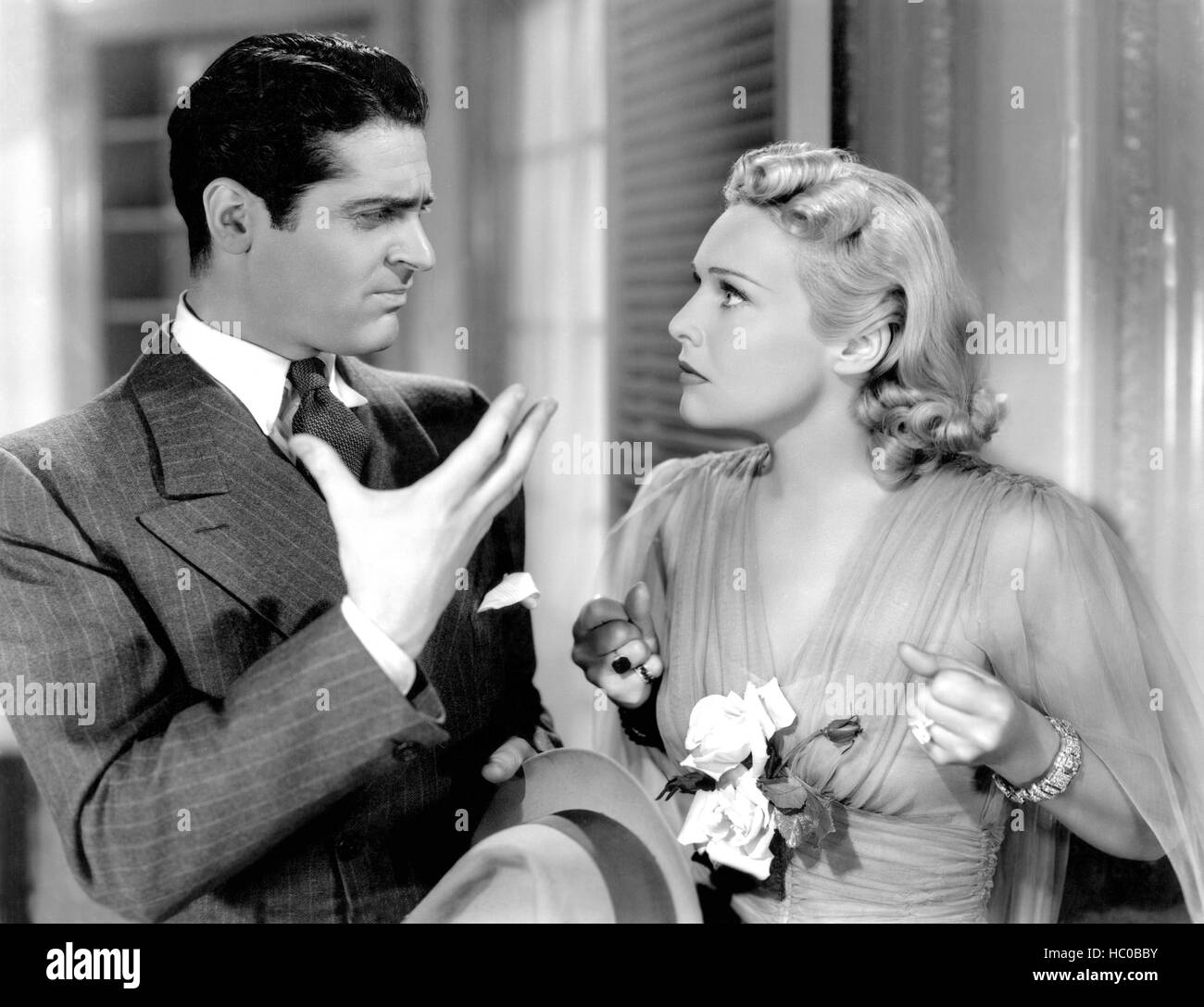 IT'S ALL YOURS, Francis Lederer, Madeleine Carroll, 1937 Stock Photo ...