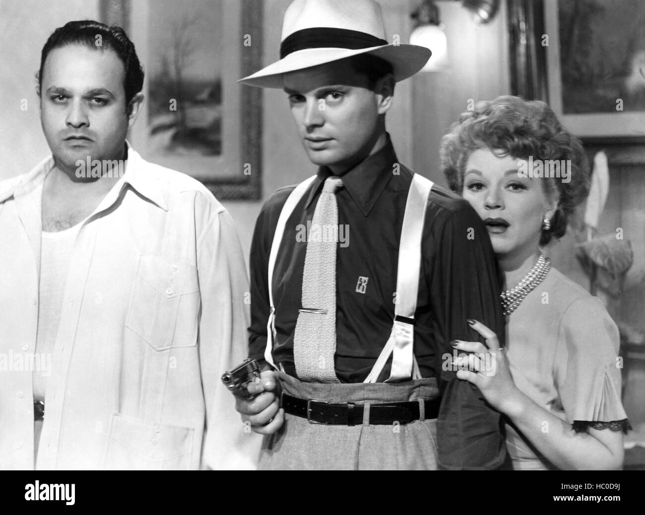 KEY LARGO, Dan Seymour, Harry Lewis, Claire Trevor, 1948 Stock Photo ...