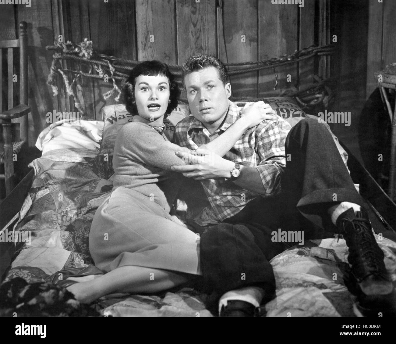 THE KETTLES ON OLD MACDONALD'S FARM, from left Gloria Talbott, John