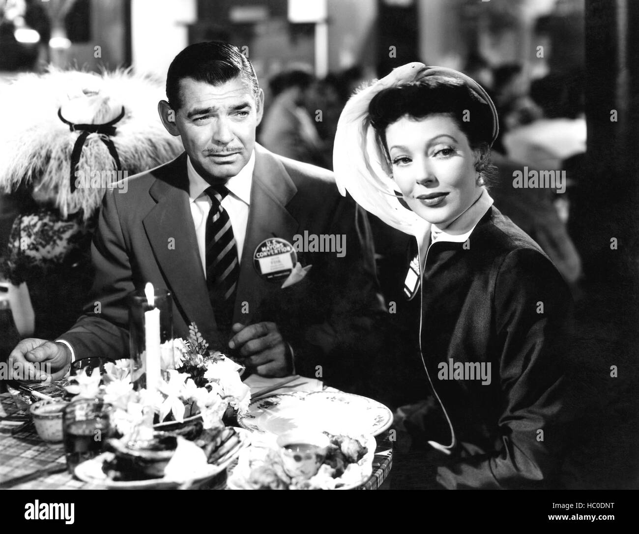 KEY TO THE CITY Clark Gable Loretta Young 1950 Stock Photo Alamy