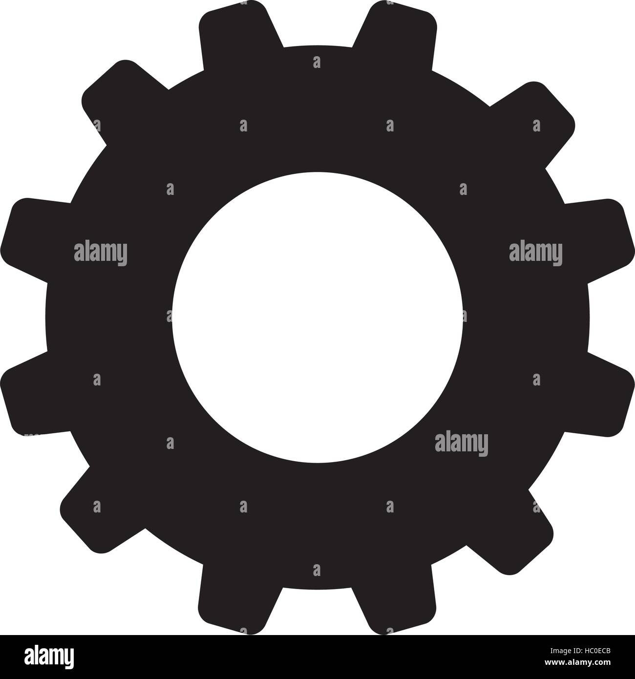 gear cog wheel icon vector illustration graphic design Stock Vector ...