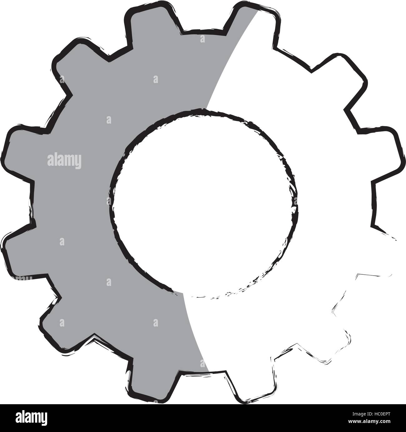 gear cog wheel icon vector illustration graphic design Stock Vector ...