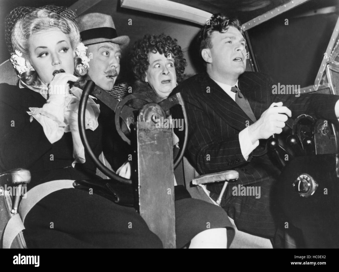 LADY BODYGUARD, from left: Anne Shirley, Raymond Walburn, Maude Eburne ...