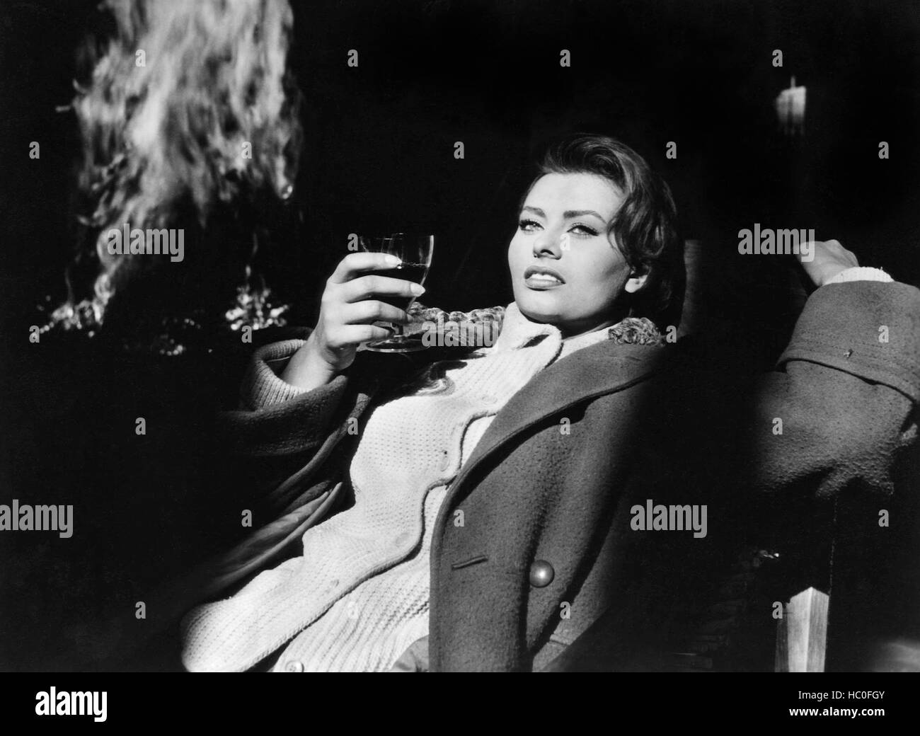 THE RIVER GIRL, (aka LA DONNA DEL FIUME), Sophia Loren, 1955 Stock Photo Alamy