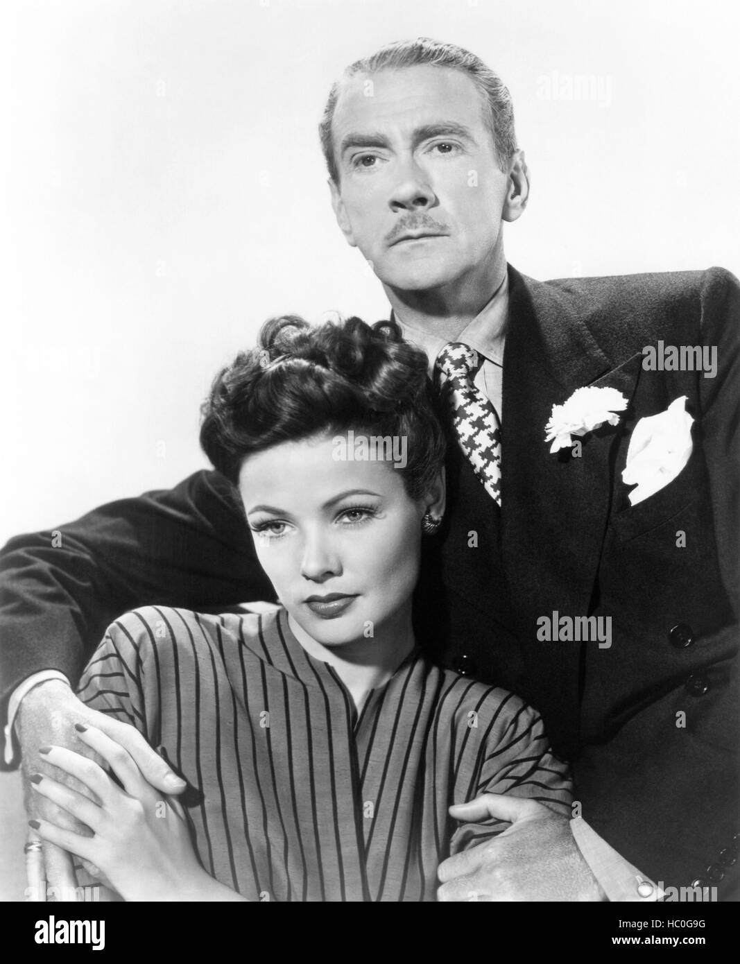 LAURA, top to bottom: Clifton Webb, Gene Tierney, 1944. ©20th Century ...