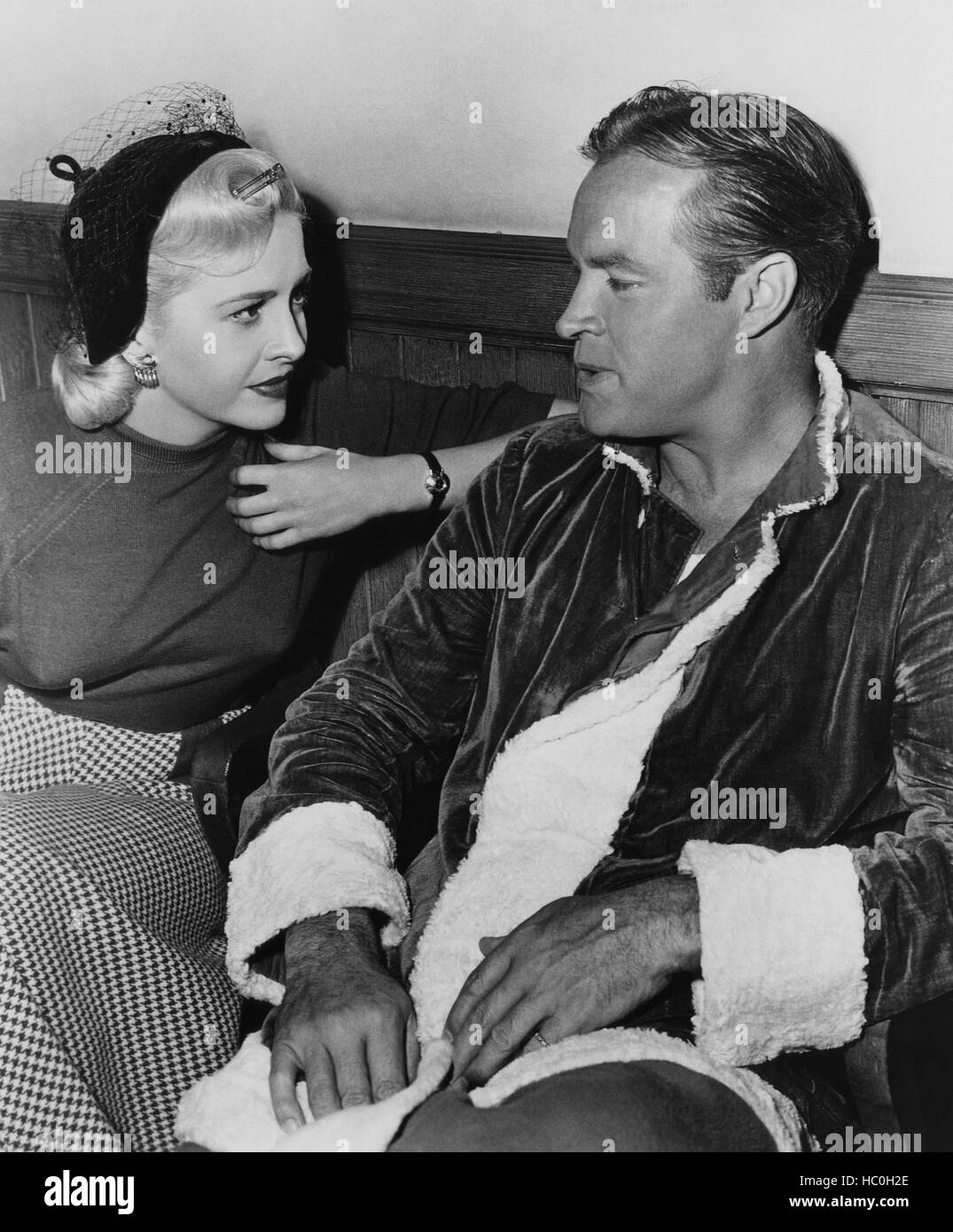 THE LEMON DROP KID, Marilyn Maxwell, Bob Hope, on-set, 1951 Stock Photo ...
